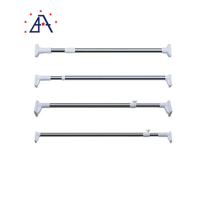Shower Room Hardware Accessories Bathroom Shower Corner Aluminium Curtain Rod