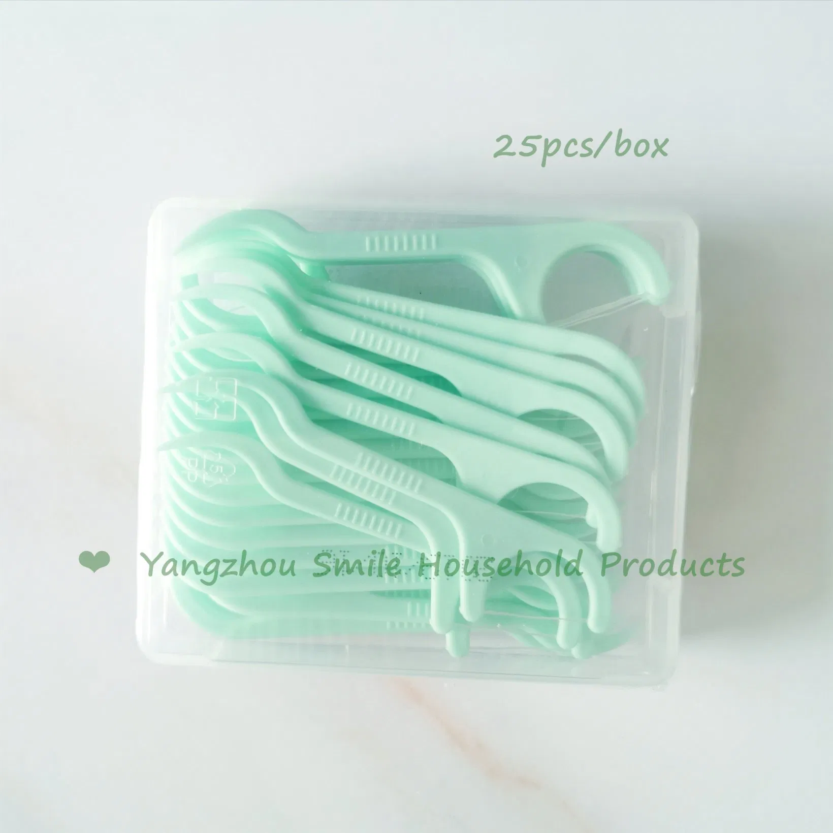 FDA OEM Factory Mint Flavor Dental Floss Pick