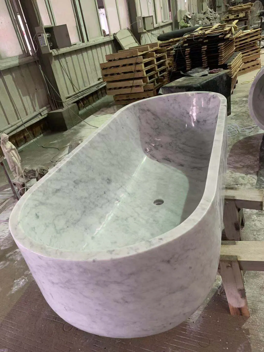 Мраморная ванна Freestanding для отелей и вилл