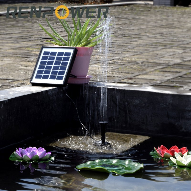 Solar Fountain Kit 1.5W Solar Water Pump for Garden Pond Pool
