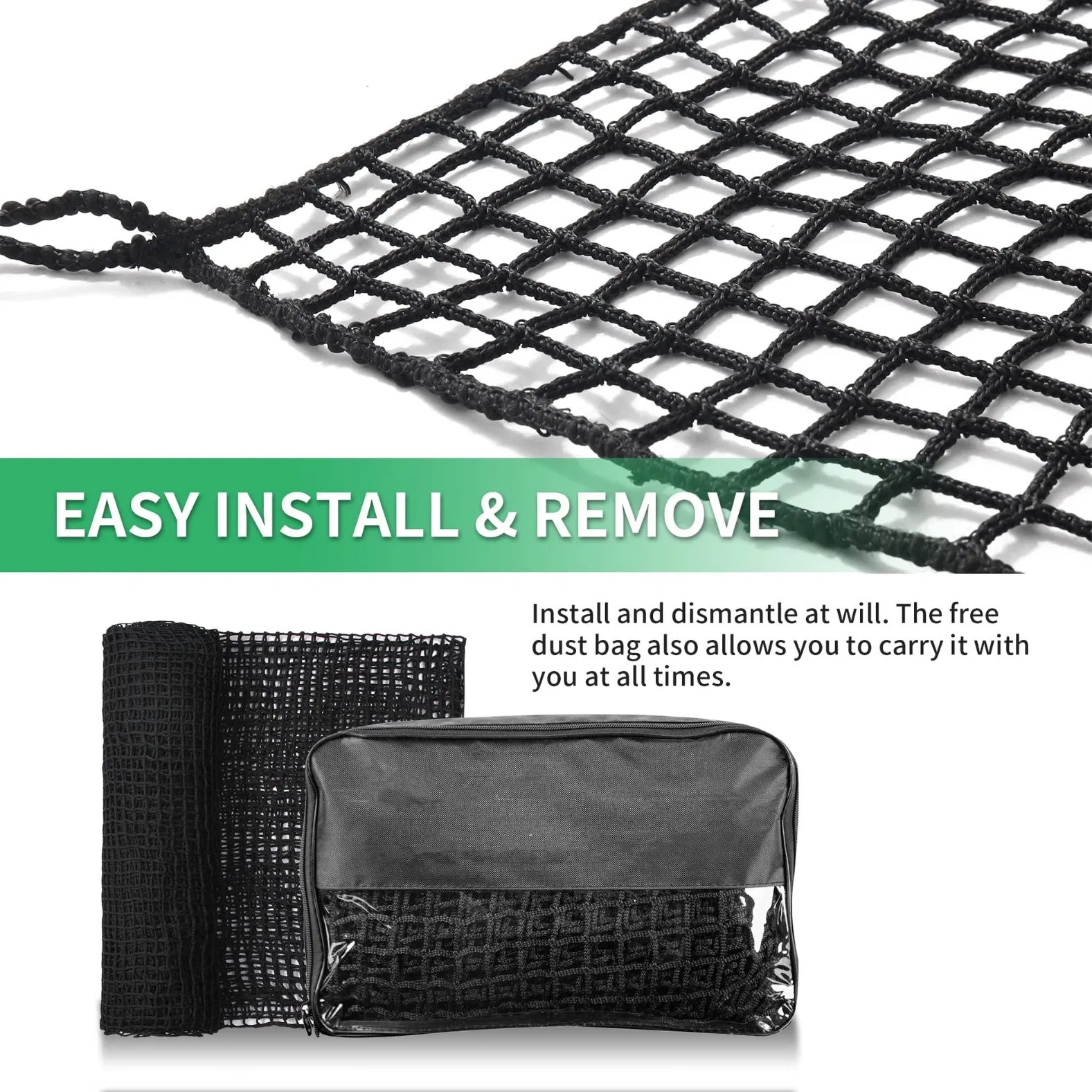 Customizable Net Mesh Golf Training Hitting Nets