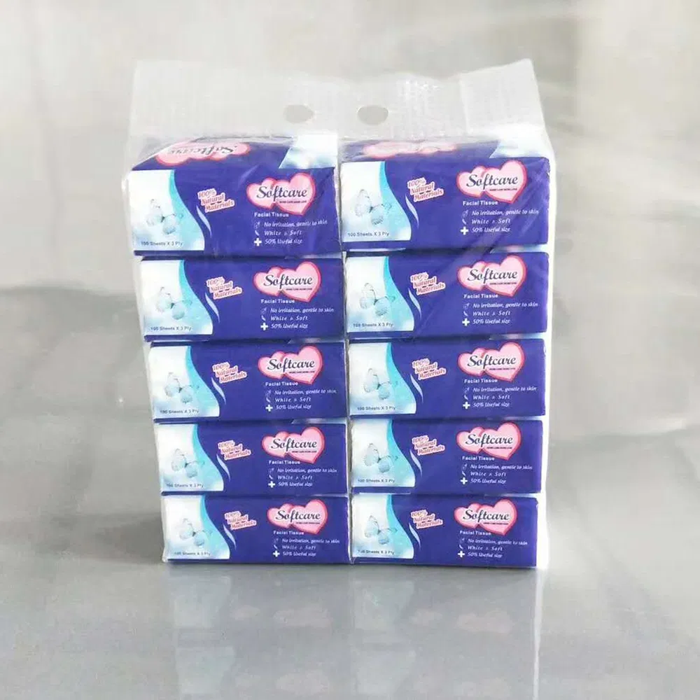 Factory High Quality Custom 2ply /3ply /4ply /5ply Cheap Soft Virgin Wood Pulp Paper Pocket Facial Tissue Paper for Home /Office /Hotel