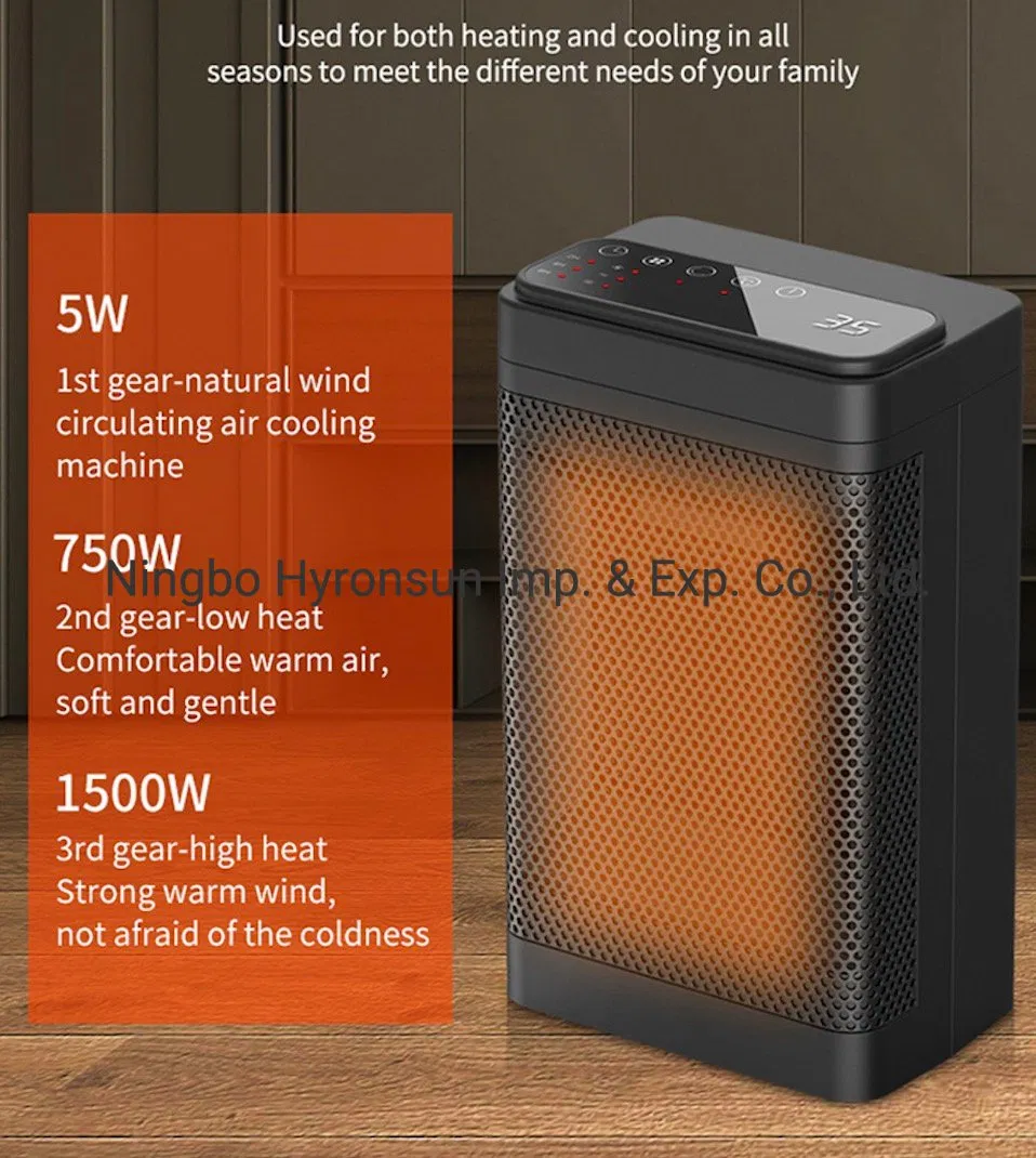 Family Used 1200/1500 Watt Room Heater Freestanding Cold Air and Warm Air