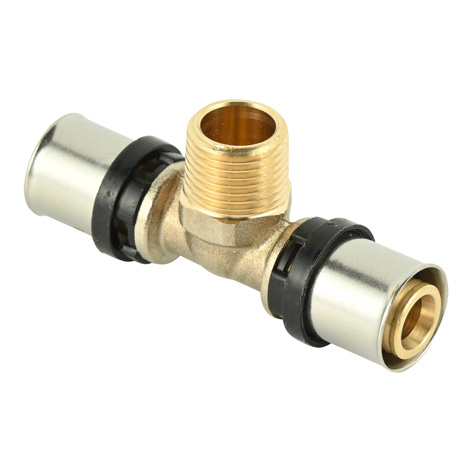 Reliable Plumbing Fittings Heating Connector Press Brass Fittings Connector for Heating Solutions