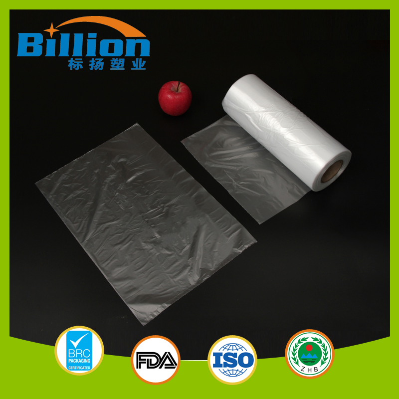 Plastic Roll Bags Supermarket Bags Fresh Bags T-Shirt Packaging Bags