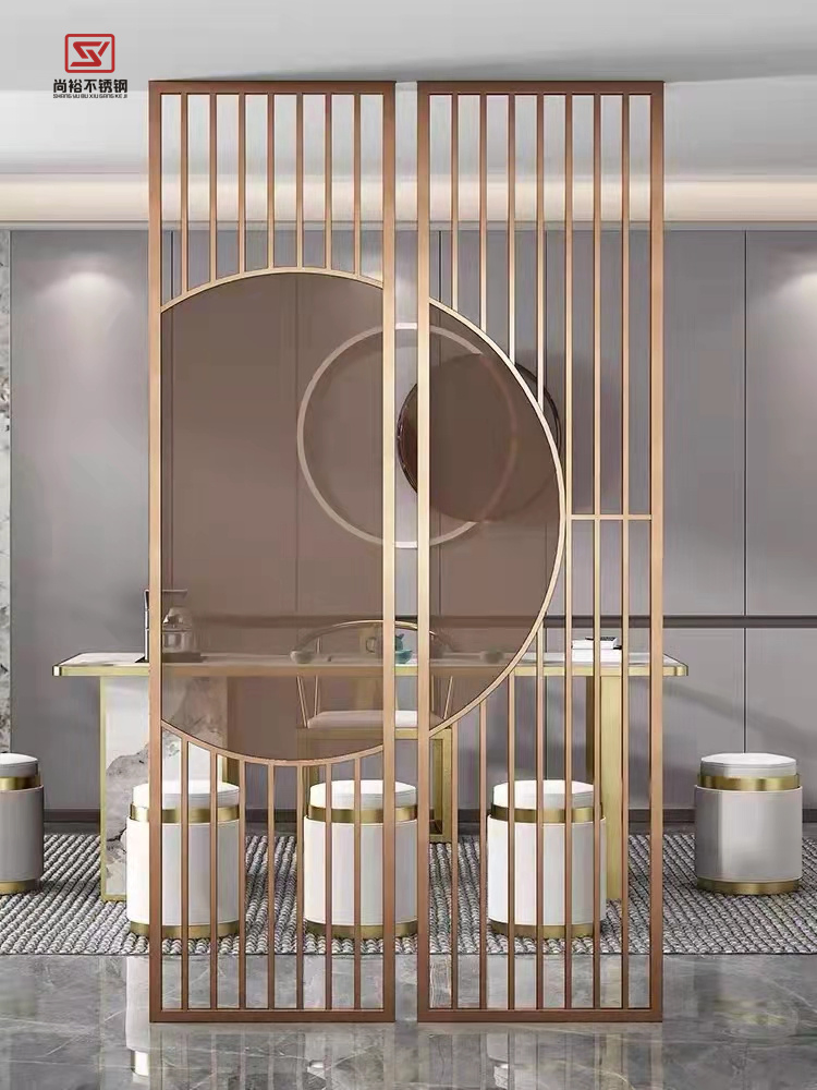 Stainless Steel Screen Panels Hotel Metal Screens Living Room Divider Partition
