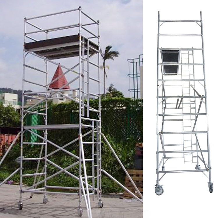 Dragonstage Aluminium Scaffolding Customized Movable Scaffold for Construction