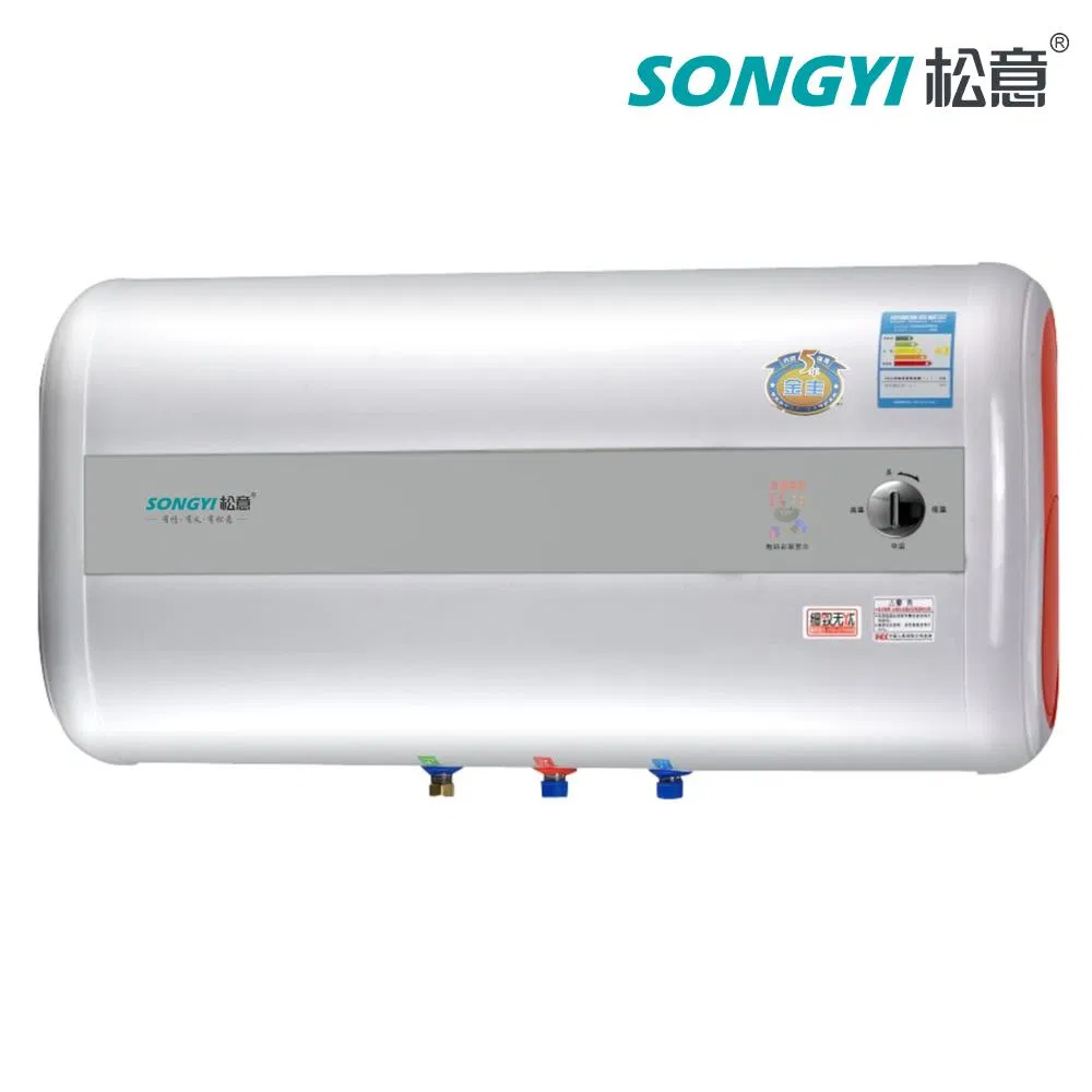Stainless Steel Wall-Mounted Flat Electric Instant Water Heater with Digital Control Panel and Touch Control