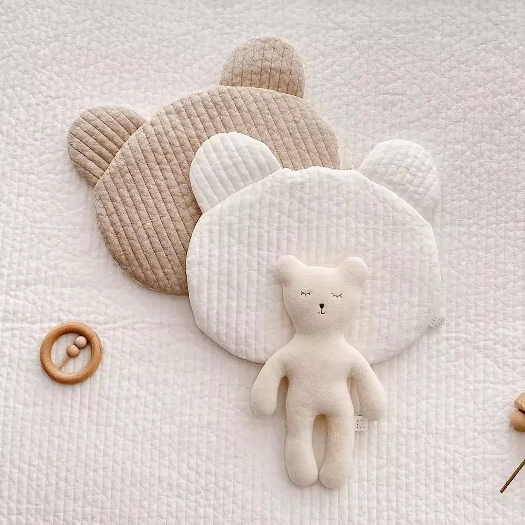 New Listing Super Soft Washable Rabbit Shape Cotton Baby Pillow