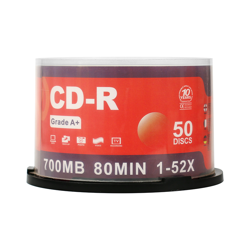 DVD-R диски 4.7 ГБ, 16x, 50 шт.