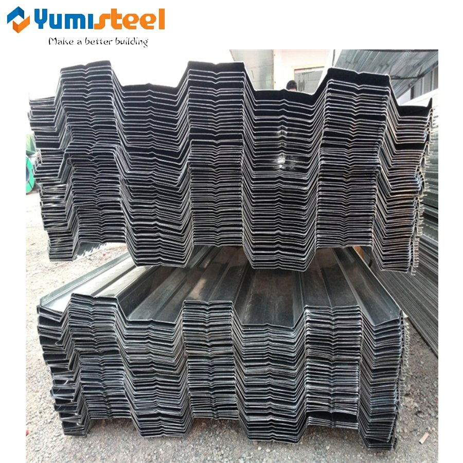 Yx35-125-750 Opened-Type High-Strength Anti-Seismic Galvanized Metal Steel Floor Decking Sheet