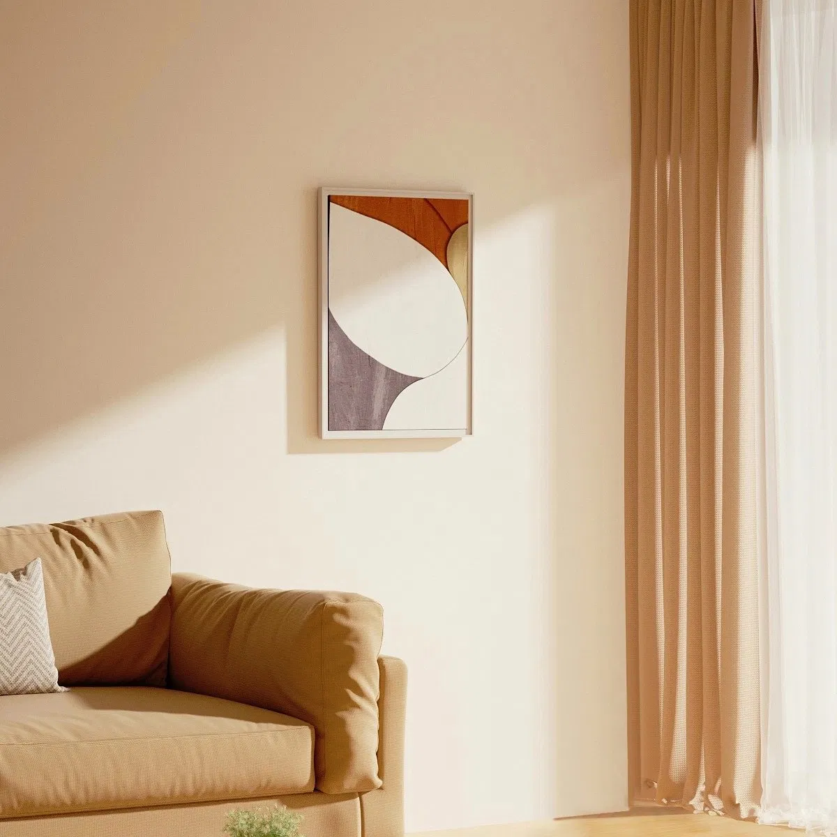 Textured Matte Finish Scratch-Resistant Modern Minimalist Wall Decor Spc Wall Panel