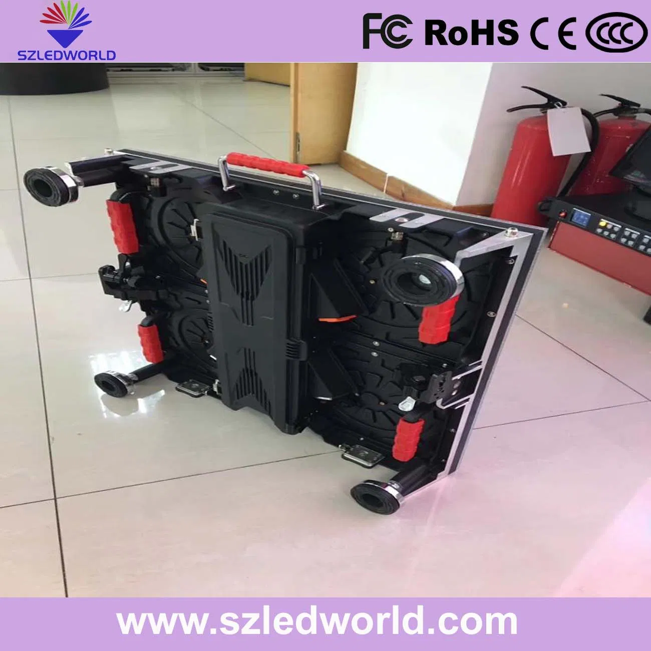 Interactive Dancing Floor LED Display Screen Panel Board 500 X 1000mm Cabinet