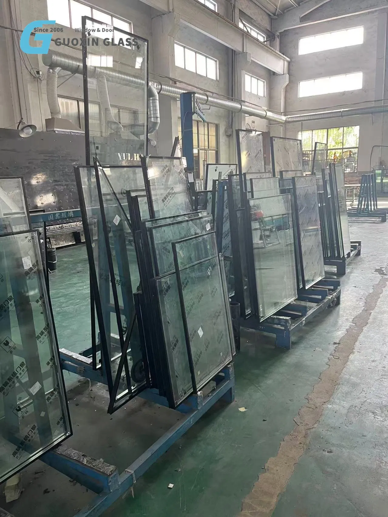 Building Commercial Curtain Wall Triple Double Glazing Insulated Glass Factory Reliable