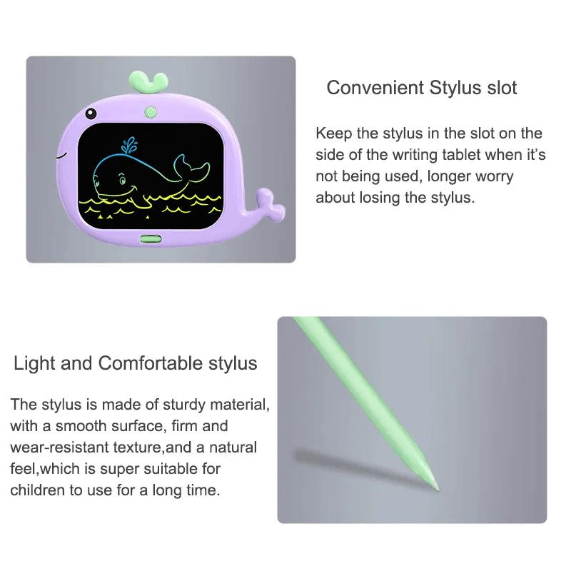 New Low MOQ Magic LED Writing Pad for Kids Digital Writing Pads Educational Toys LED Kids LCD Writing Tablet