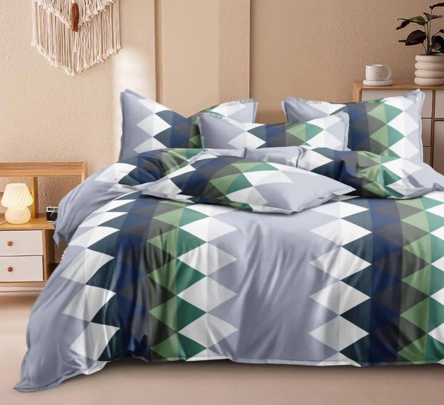 Polymicro Bedding Set Bedsheet Pillowcase Sets Duvet Cover Customized Products Home Textile