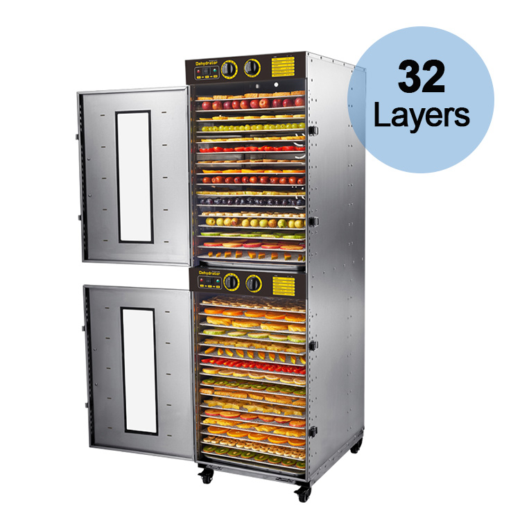 Industrial 32 Trays Fruit Dryer Machine Biltong Dryer Food Dehydrator