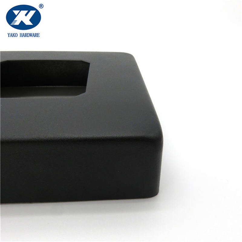 Fingerprint-Proof Transparent Baking Paint Stainless Steel Frameless Glass Balustrade Handrail Post Railing Clamp Glass Spigot