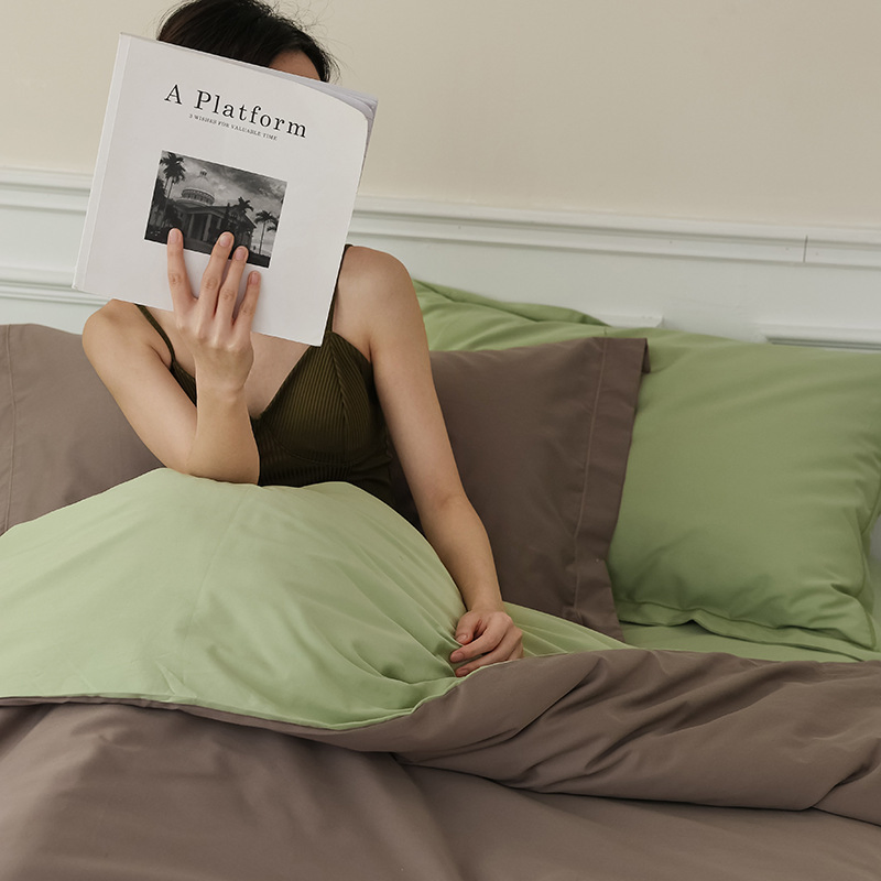 Luxury Bed Linen Comforter 100%Cotton Duvet Cover Modern Home and Hotel Supplies