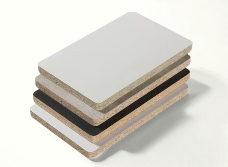 16MM 18MM Chipboard Sheet Melamine Laminated Particle Board for Furniture Decoration Material