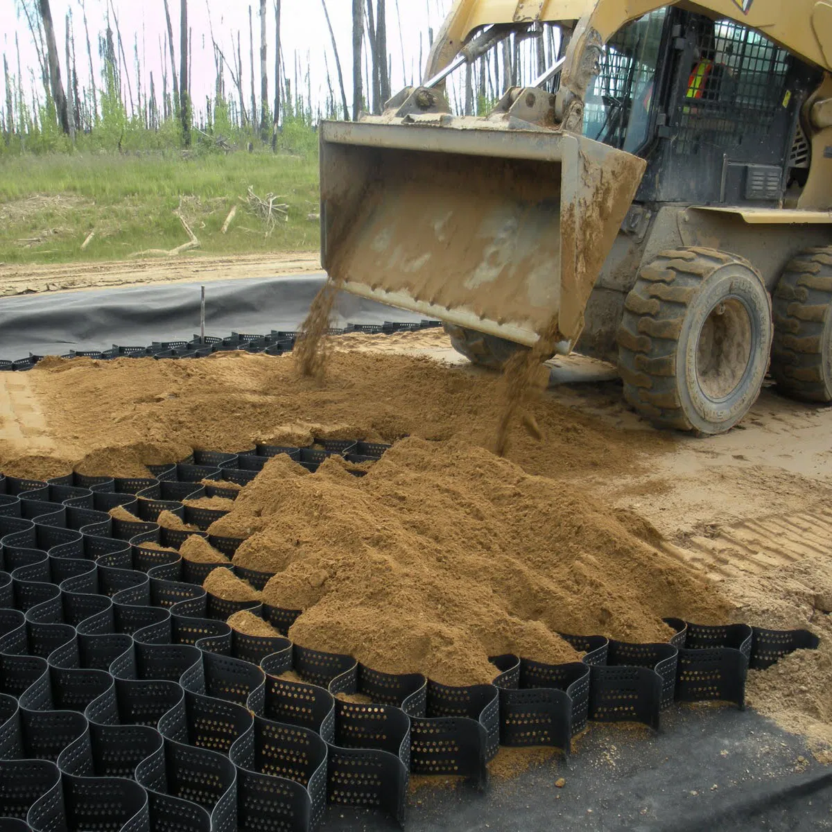 Wholesale Road HDPE Geocell for Sale/Geo Cell / Geoweh for Reinforcement Systems