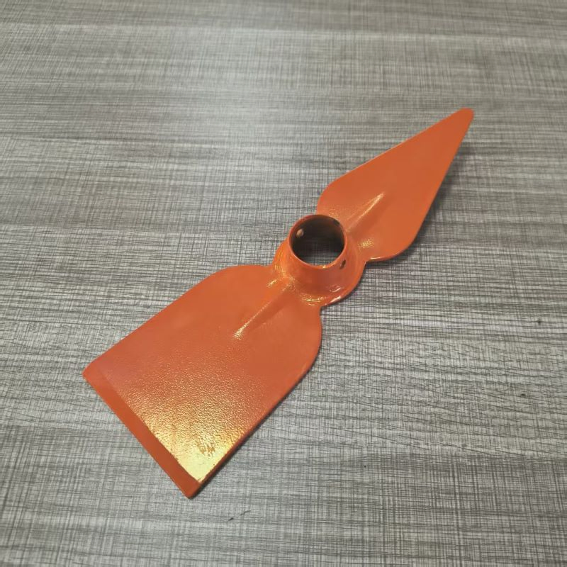 Portable Carbon Steel Fork Hoe Multi-Functional Two-in-One Tool for Digging and Medicine