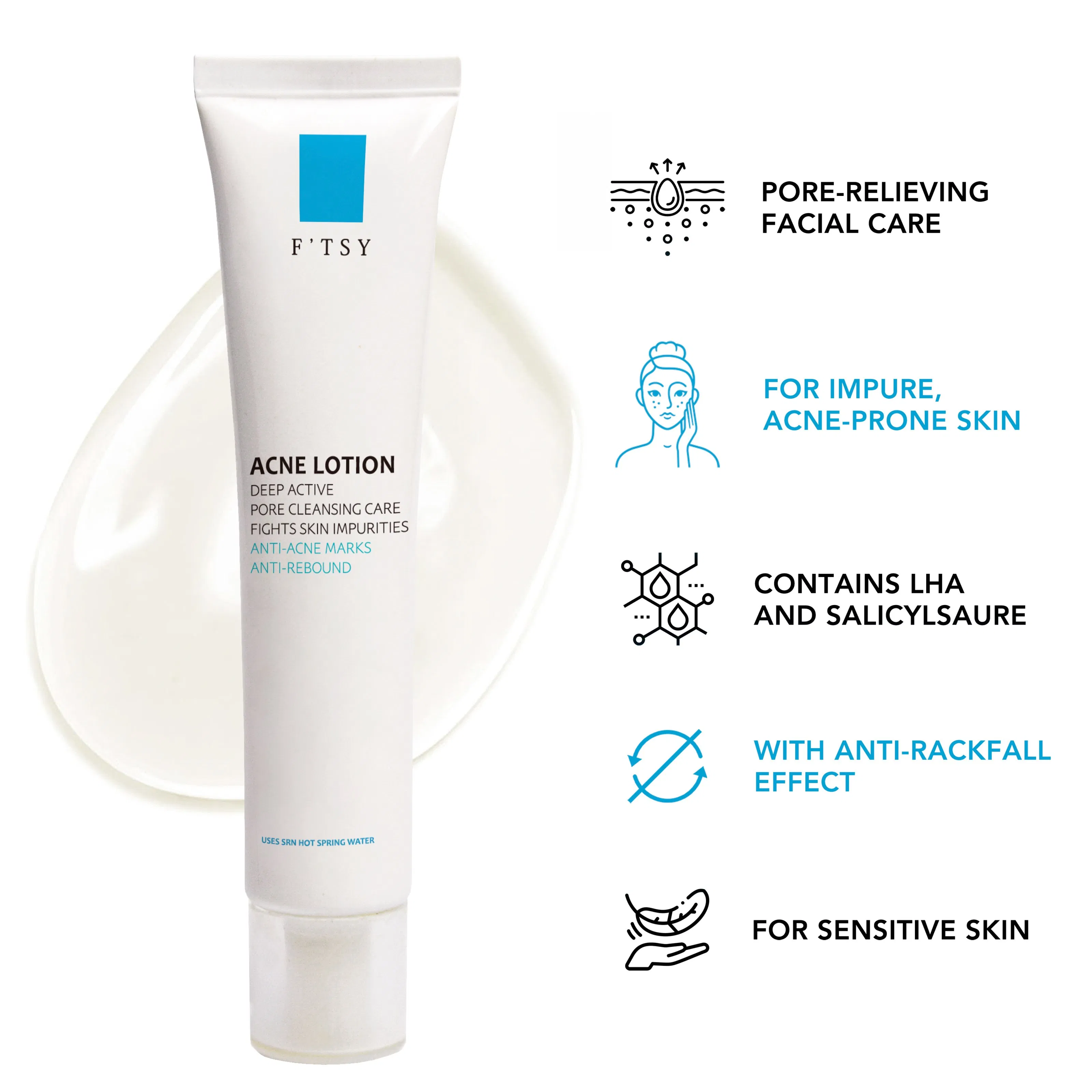 Private Label Pore Cleansing Care Acne Treatment Oil Control Acne Care Anti Acne Lotion