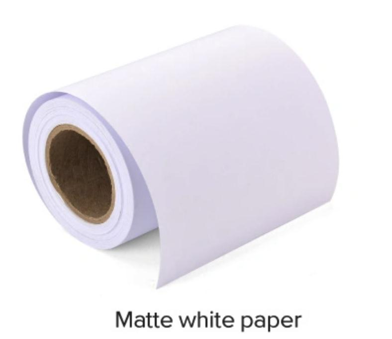 80#/100# Hot Melt Self-Adhesive Inkjet Printing Matte Whither Paper