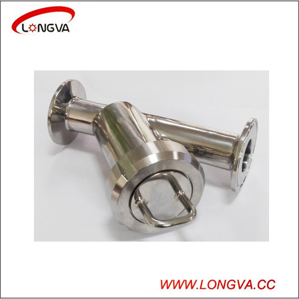Sanitary Stainless Steel Welded/Clamped/Threaded Y-Type Filter