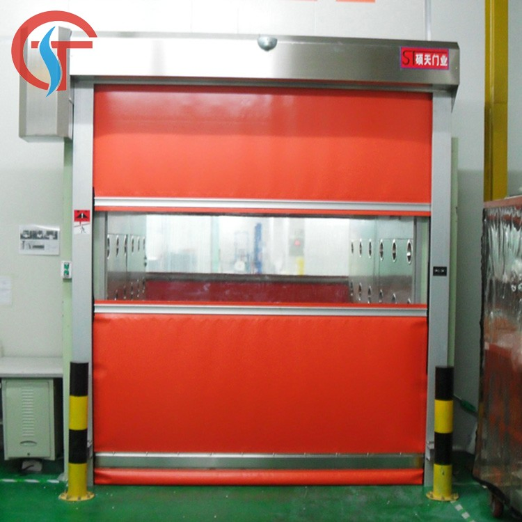 Industrial PVC Rapid Roll Door/Fast Automatic Rolling Shutter Door (ST-001)