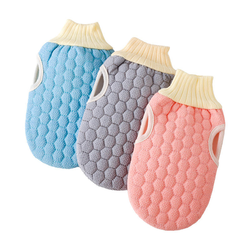 Double-Sided Bath Gloves, Honeycomb Towels, Exfoliating Scrubber, Brushes, Back Body Sponges, Rubbing Bath Gloves
