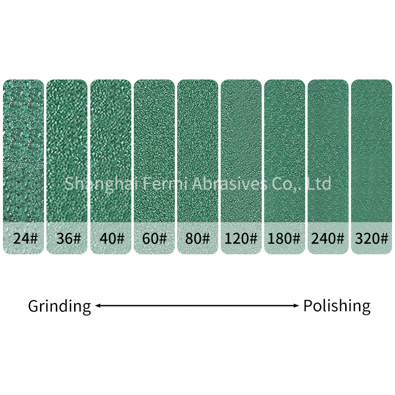 German 50X2000mm 100% Zirconia Abrasive Sanding Belt for Stainless Steel