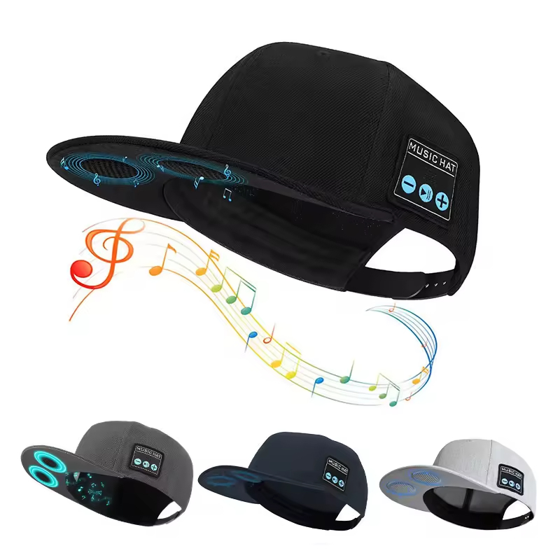 Xy2b Wireless Headphones Hats Outdoor Sports Music Blue Tooth Cap Hands-Free Calling Baseball Hat for Mobile Speaker with Caps