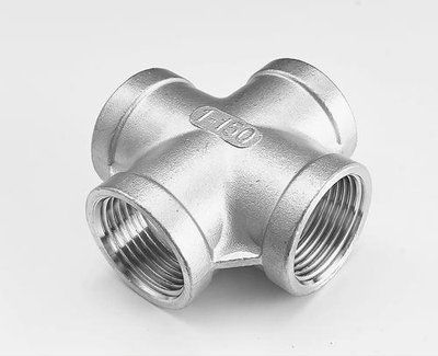 ASME Threaded Cross - 4" NPT, High Pressure Rating