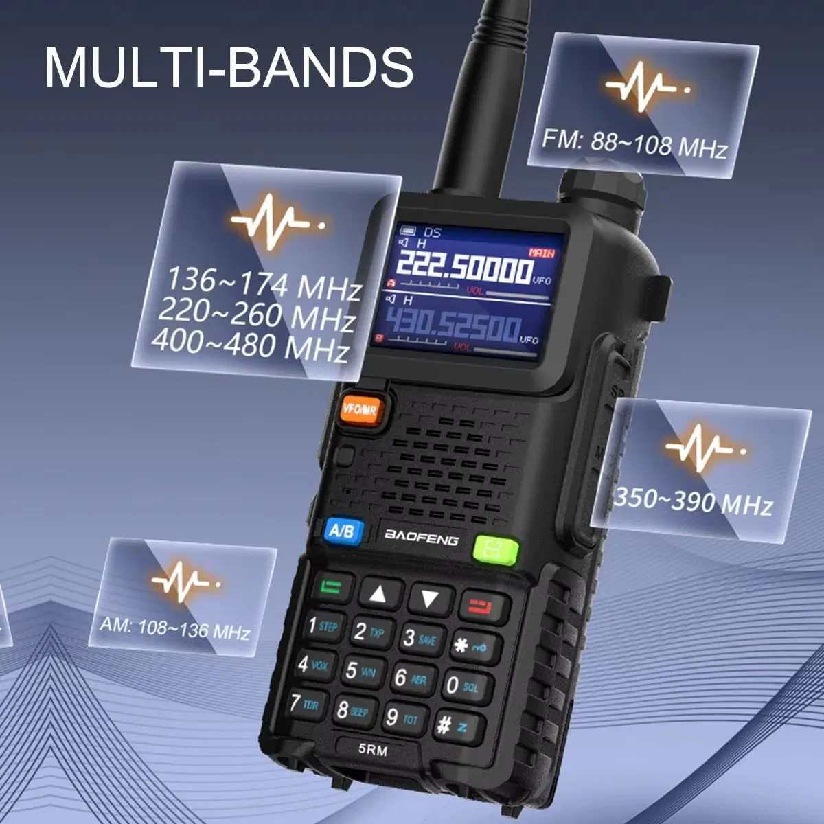 Портативная рация Baofeng UV-5RM 10W