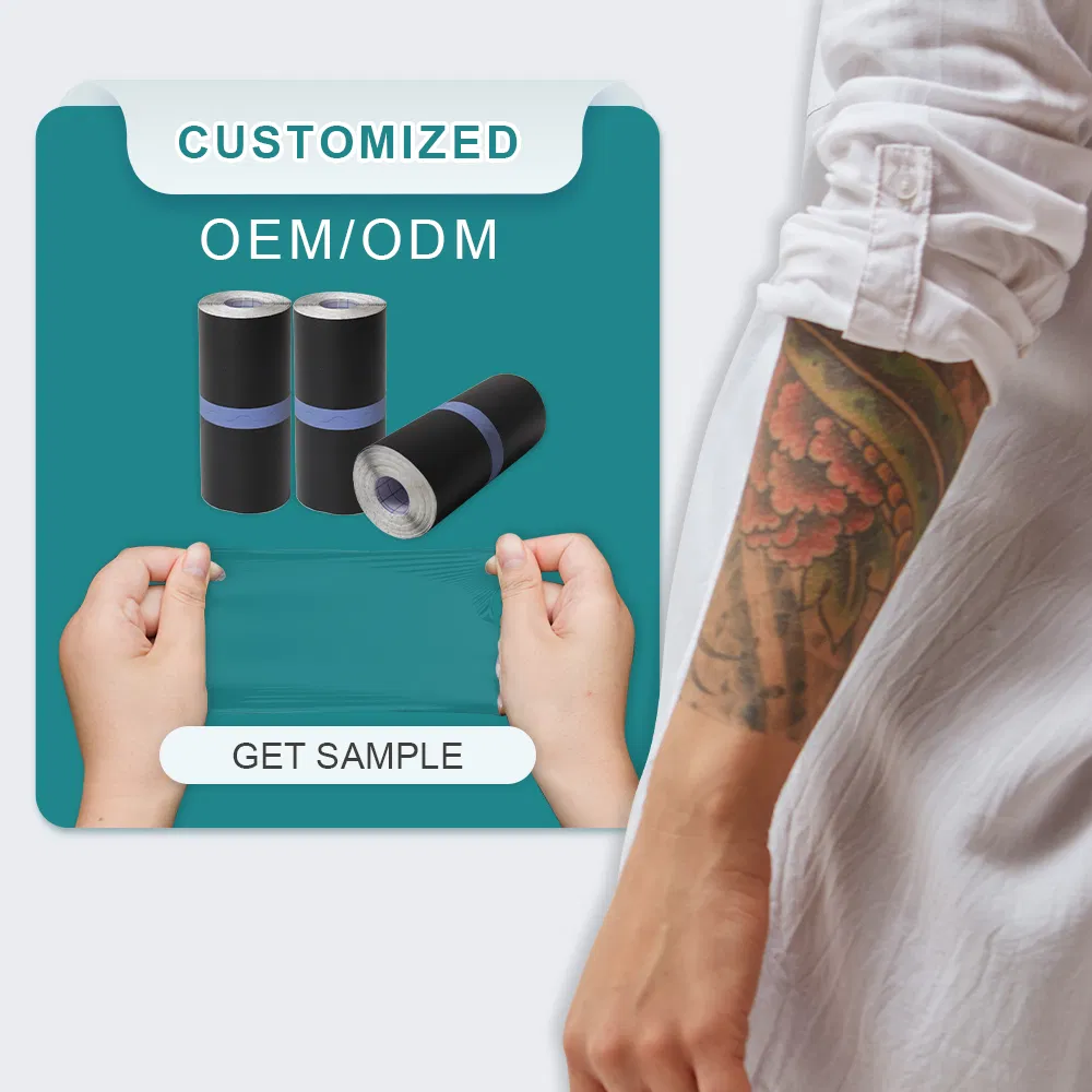 Adhesive Tattoo Patch Aftercare Bandage Transparent Film Skin Healing Protective Clear Roll