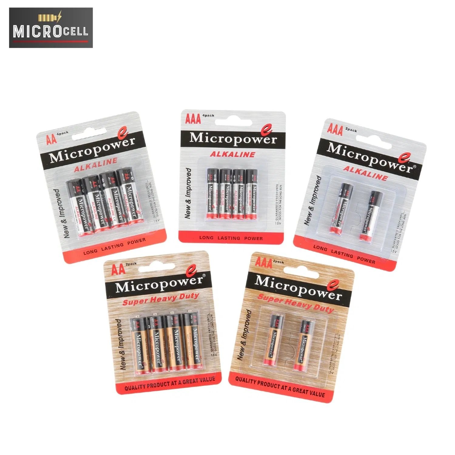 Батарейки AA LR6 1.5V Alkaline Micropower