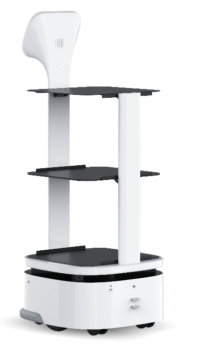 Ai-Powered Smart Server with Offering Safe, Contact-Free Meal Delivery for Modern Restaurants&Cafeterias Food Delivery Robot