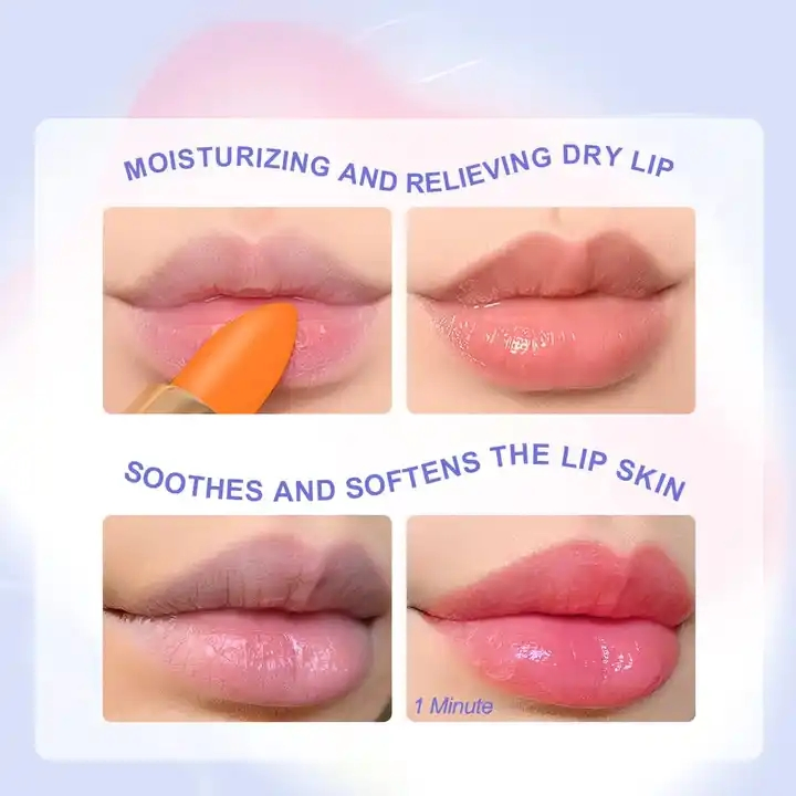Hydrating Color Changing Cream Lipstick Cosmetics Waterproof Tinted Lip Balm