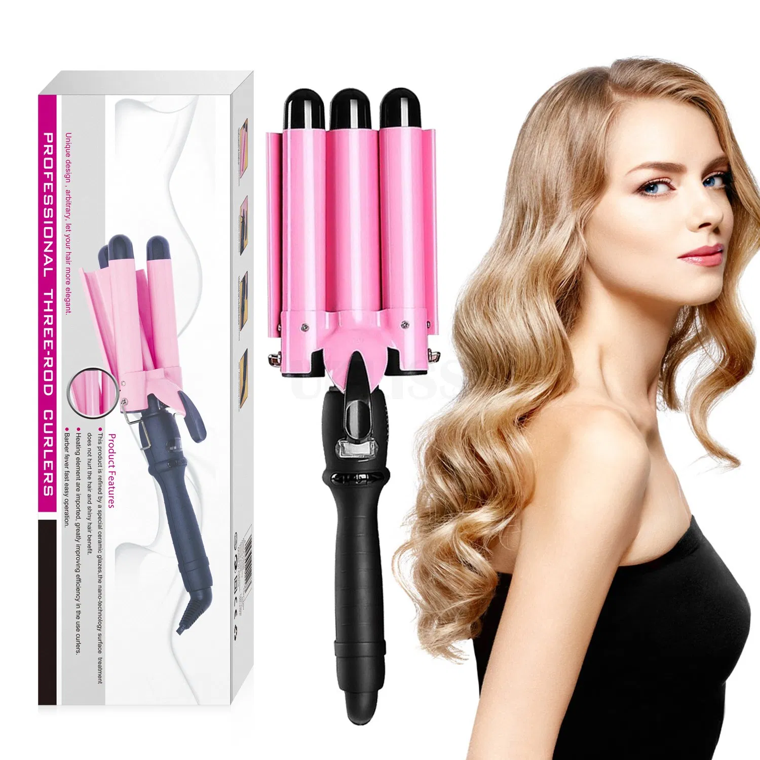 Auto Rotating Ceramic Hair Curler OEM Hair Curler Ceramic Magic Hair Curler