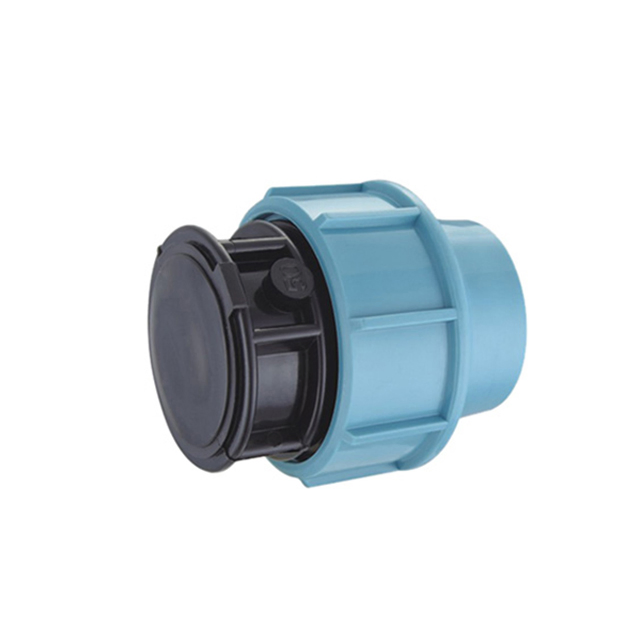 Plumbing Fitting PP Compression Fitting Quick End Cap