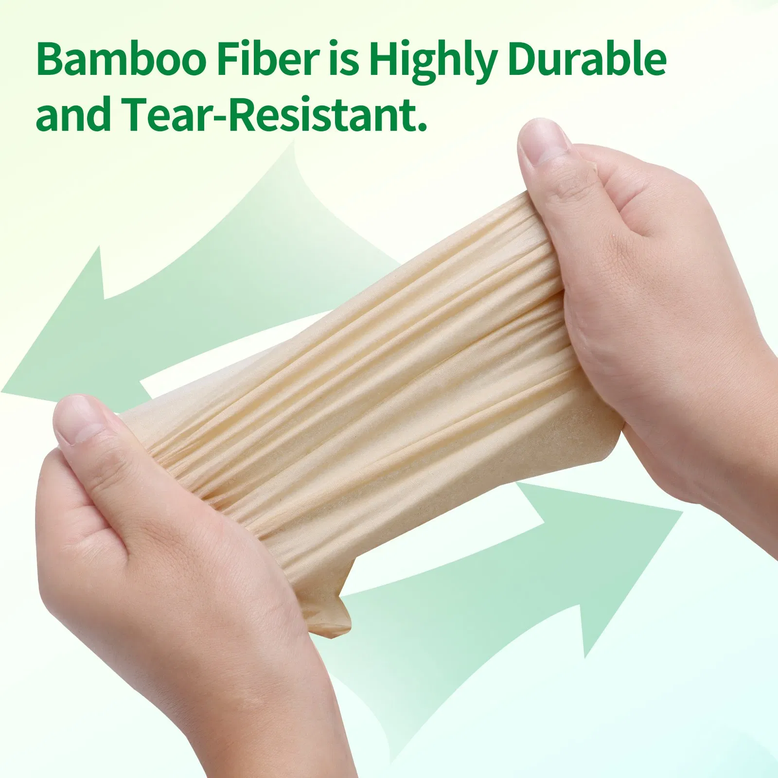 Bamboo Facial Tissues Box - Ultra Soft, Natural Unbleached, Tree-Free & Eco-Friendly, 135 Tissues Per Box