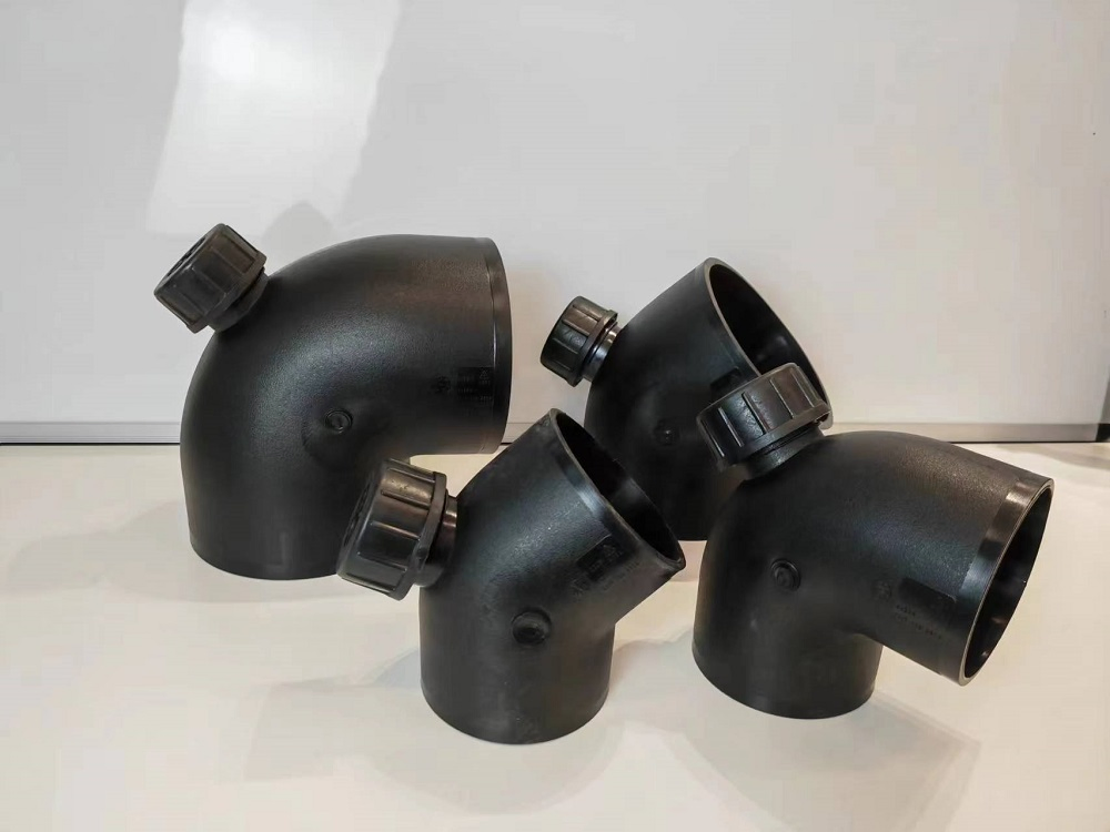 Donsen PE Fittings PE 22.5 Elbow 45 Elbow 90 Elbow Fittings Same Floor Drainage Fittings/Siphon Rainwater Drainage System HDPE Pipe