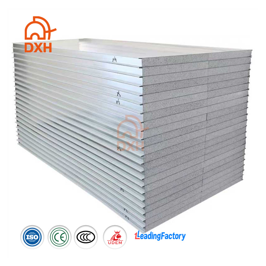 Dxh Composite Home Interior Decoration Construction Building Material PU Foam Sandwich Panel