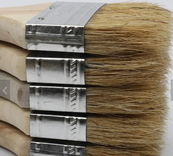 Qy Paint Brush Wooden Handle BBQ Brush