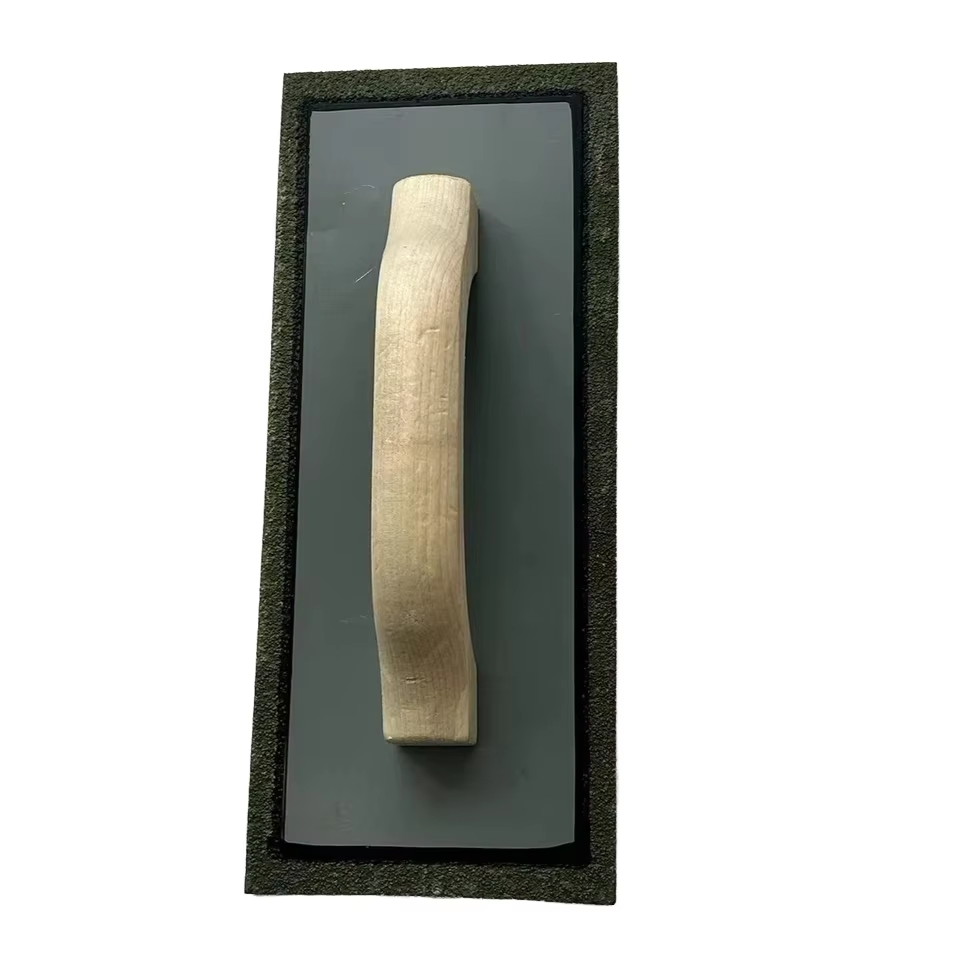 Heavy Duty XPE Base Trowel with Ergonomic Wooden Handle Design