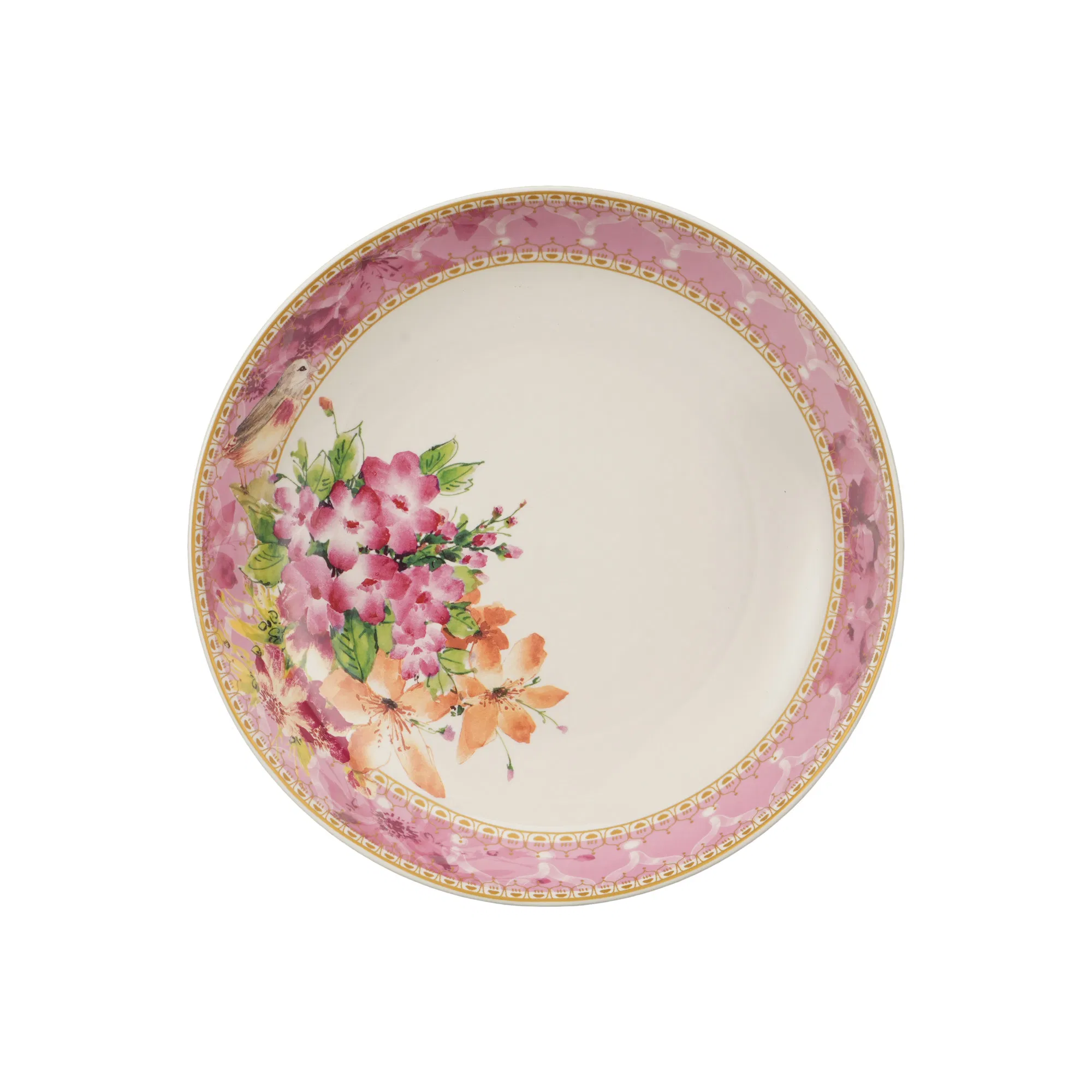 20-Piece New Floral Porcelain Kitchenware Dinner Plate Tableware Ceramic Dinnerware