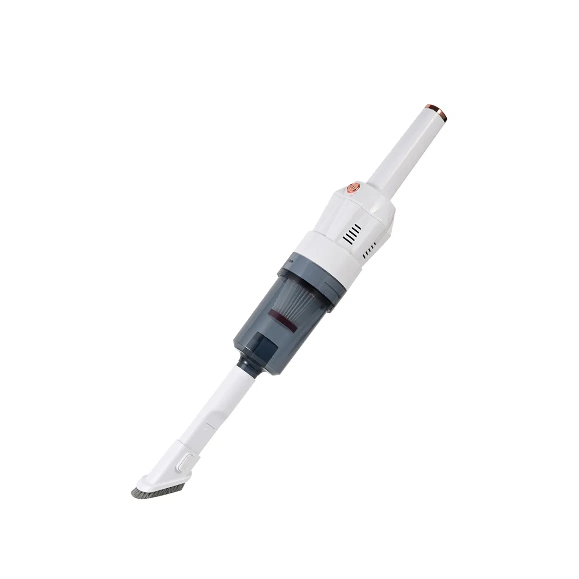 Efficient White Hand-Held Vacuum Cleaner, Lightweight at 1.1kg