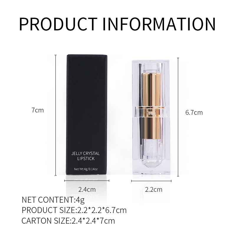 6 Colors Moisture Lipcream Lipstick Liquid Private Label Long Lasting Waterproof Reviver Color Changing Lipstick