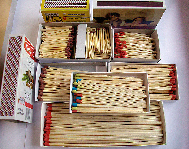 Wood Matches, Safety Matches, Matches Stick